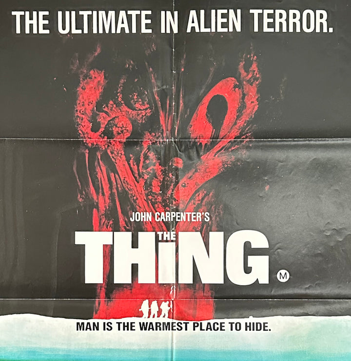 THE THING (1982) Australian One Sheet Movie Poster, RARE, VF - Movie Posters Australia