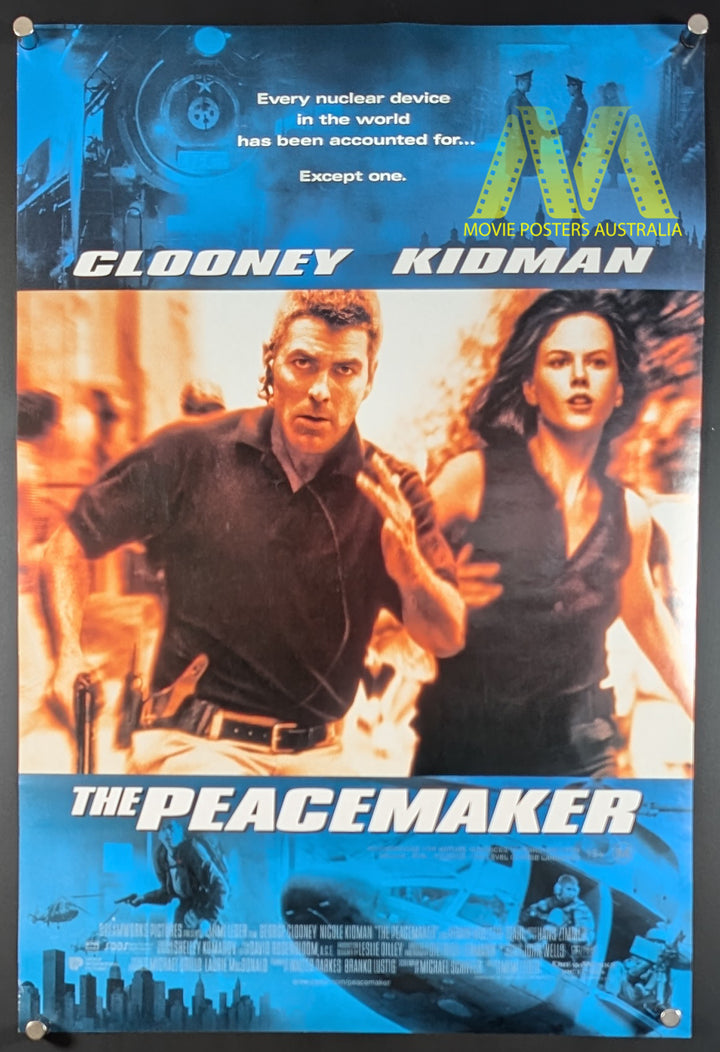 THE PEACEMAKER (1997) Australian Daybill Movie Poster VF+ condition ...